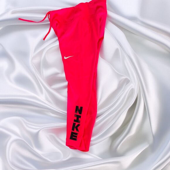 Nike Womens Hot Pink Icon Clash Fast Tight Fit 7/8 Running Tight/Leggings - Picture 10 of 12